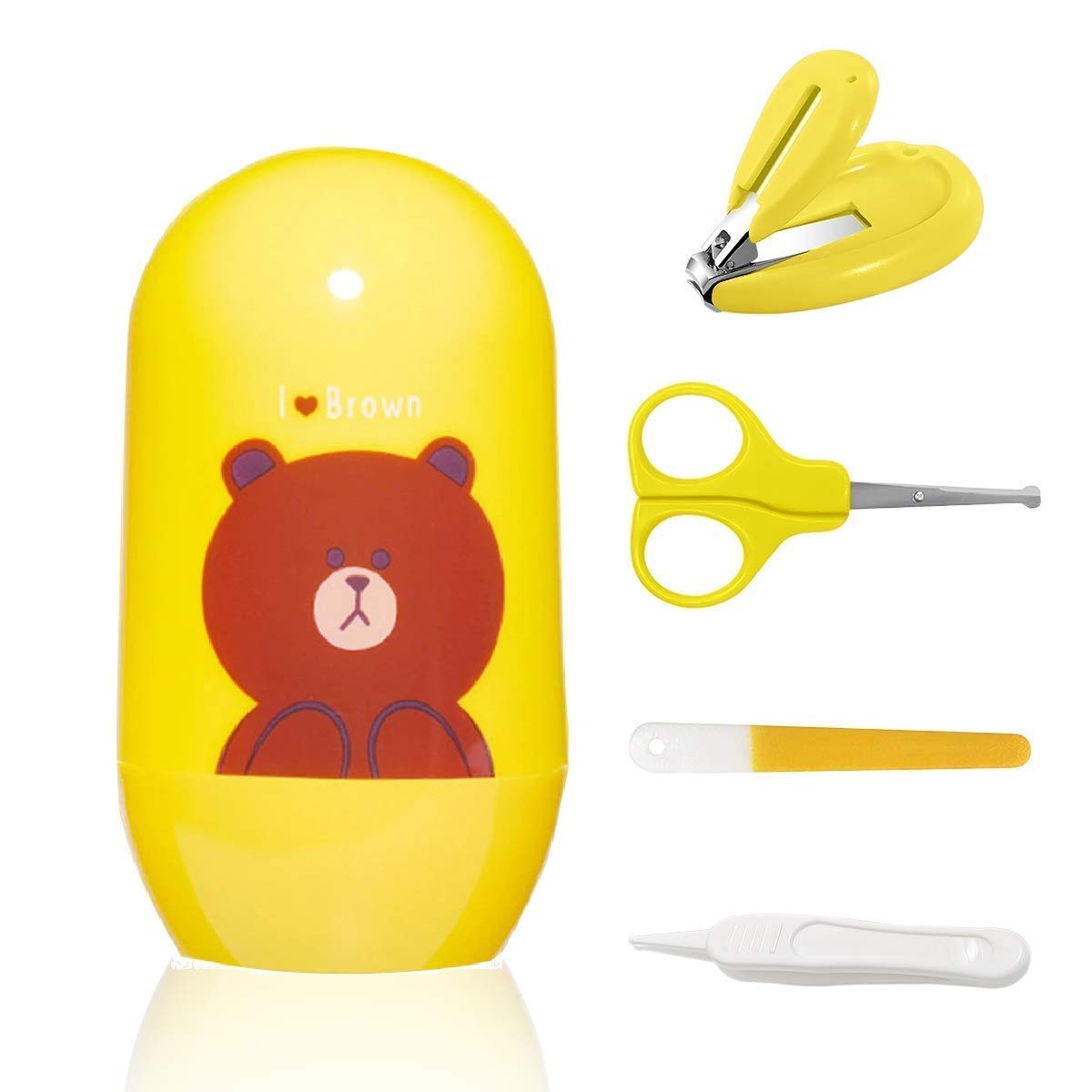 Baby Nail grooming kit nail cutter filer twizzer scissors