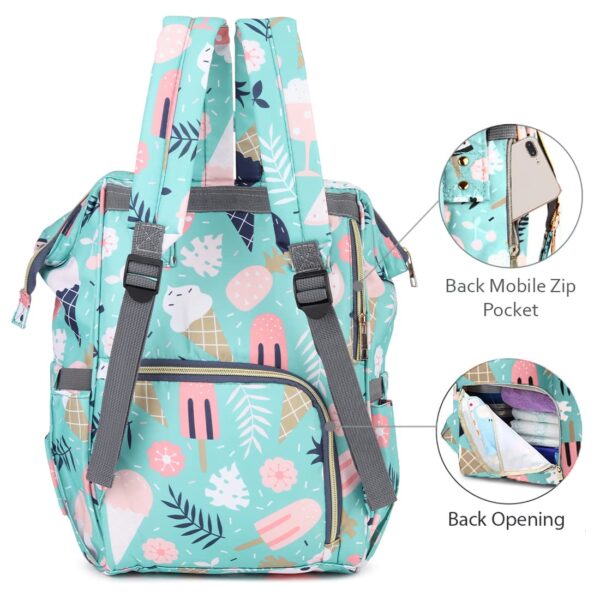 Ice Cream Diaper Bag – Fun, Functional & Sweet - Image 3