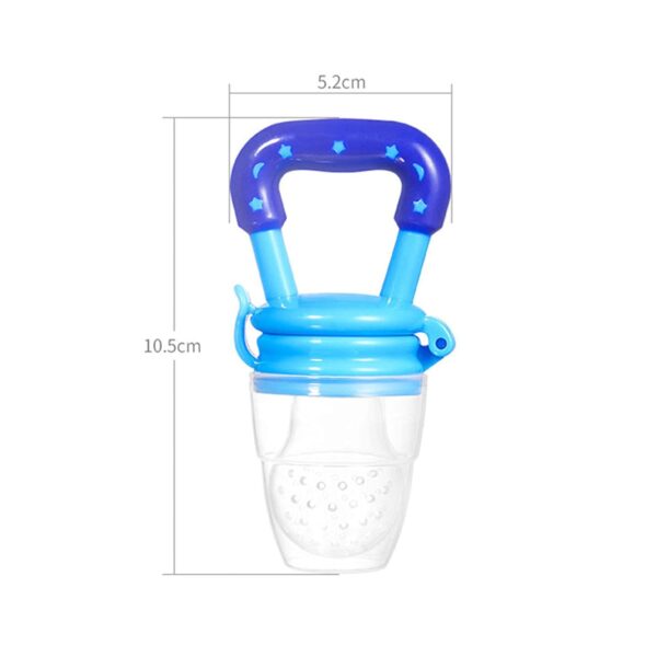 Combo Pack Baby Fruit Feeders – Yellow & Blue (2-Pack) - Image 4