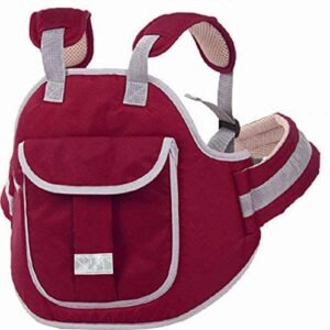 Maroon 2-Wheeler Baby Harness Belt