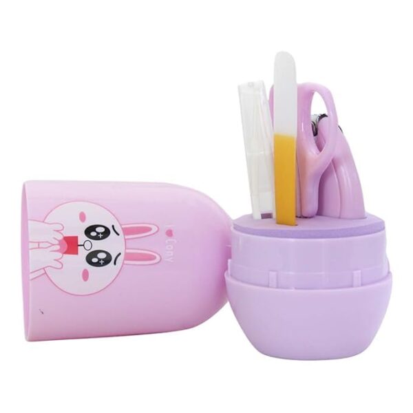 Pink Bunny Baby Nail Care Kit – Baby Nail Cutter & Grooming Set