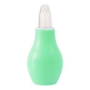Green Baby Nasal Aspirator – Soft Silicone Nose Cleaner for Babies