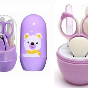 Baby Nail Care Kit Purple – Gentle Grooming Set