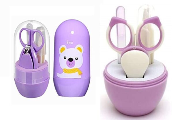 Baby Nail Care Kit Purple – Gentle Grooming Set