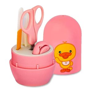 Baby Nail Care Kit Pink – Safe Baby Grooming Set