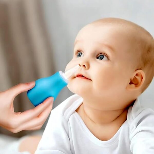 Baby Nasal Aspirator – Infant Nose Cleaner (Blue) - Image 3