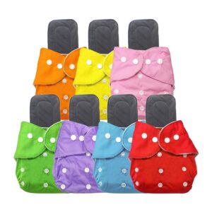 cloth diaper with insert pack of 7