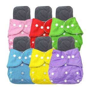 cloth diaper with insert pack of 6